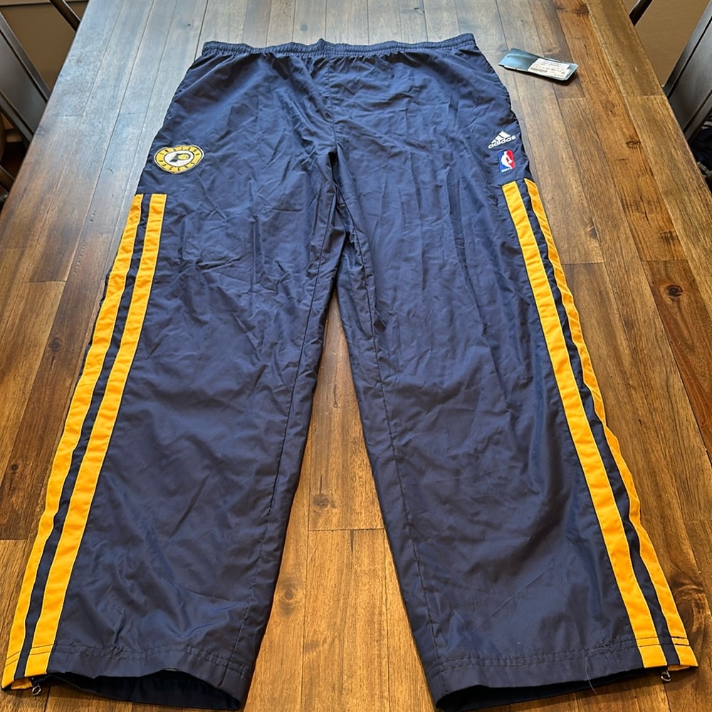 Vintage Pacers Adidas track pants, Youth XL